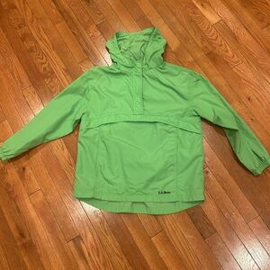 L.L. Bean Kids Green Nylon Jacket